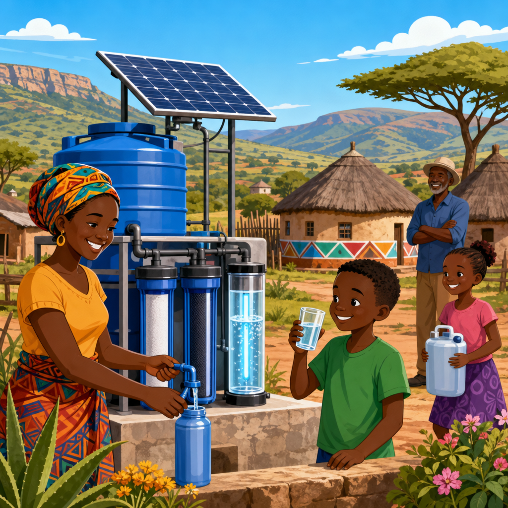 Innovative Water Purification in Rural South Africa