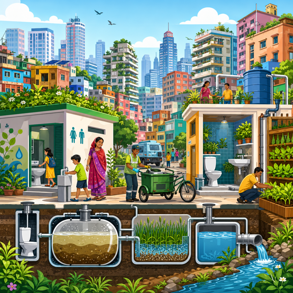 Sustainable Sanitation in Dense Urban Populations: Global Examples