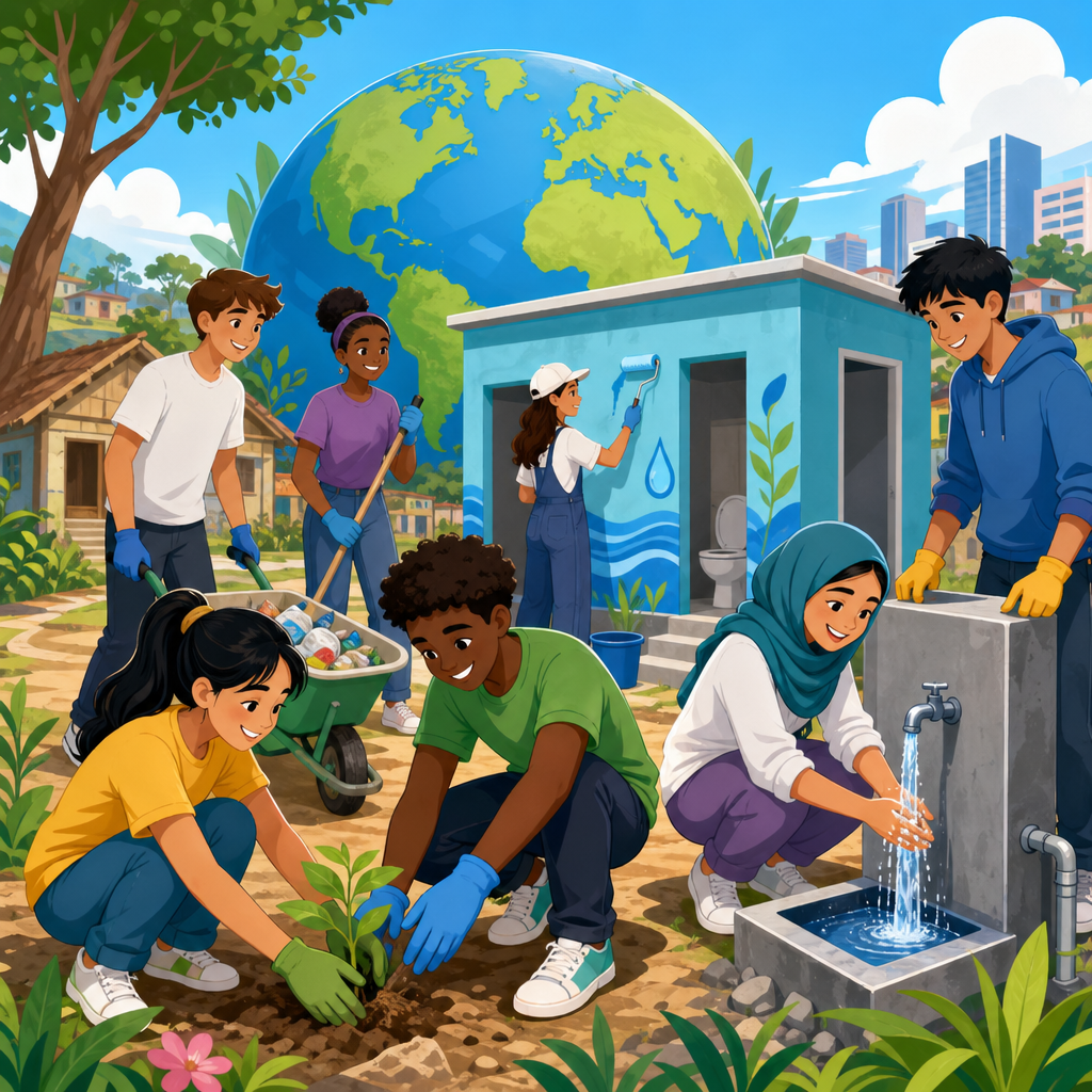 Youth Engagement in Sanitation Projects: A Global Perspective