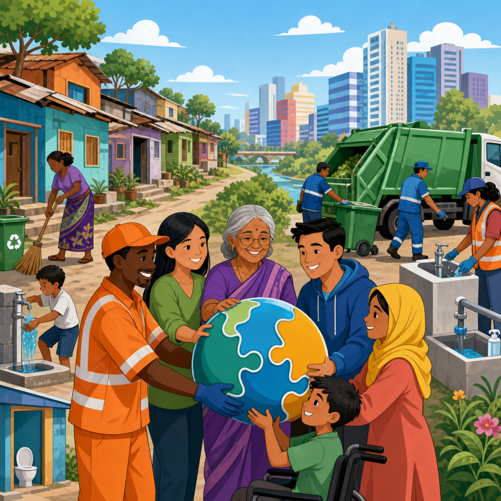 Sanitation and Social Equity: Bridging the Divide in Diverse Communities