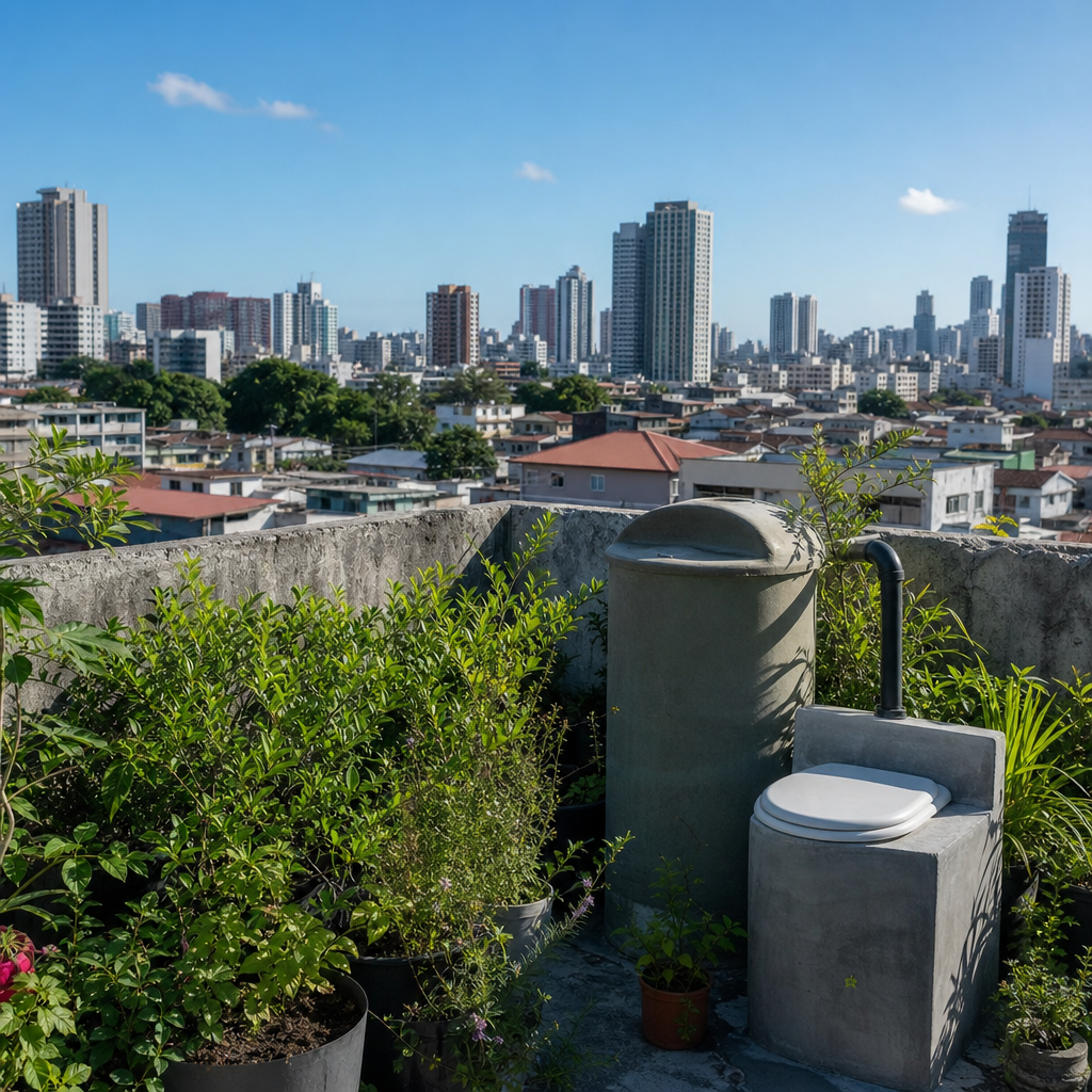 EcoSan’s Contribution to Lowering Urban Temperatures