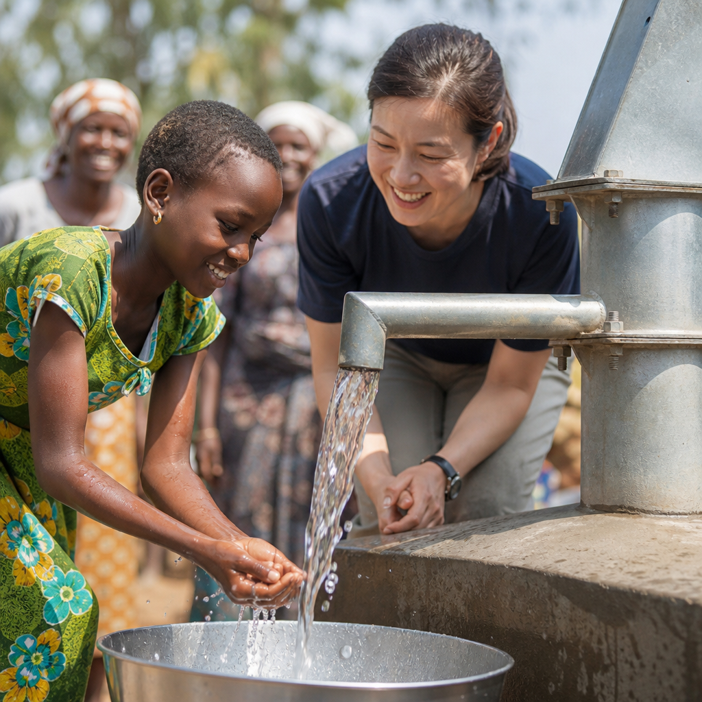 Global Partnerships for Clean Water Access and Sanitation